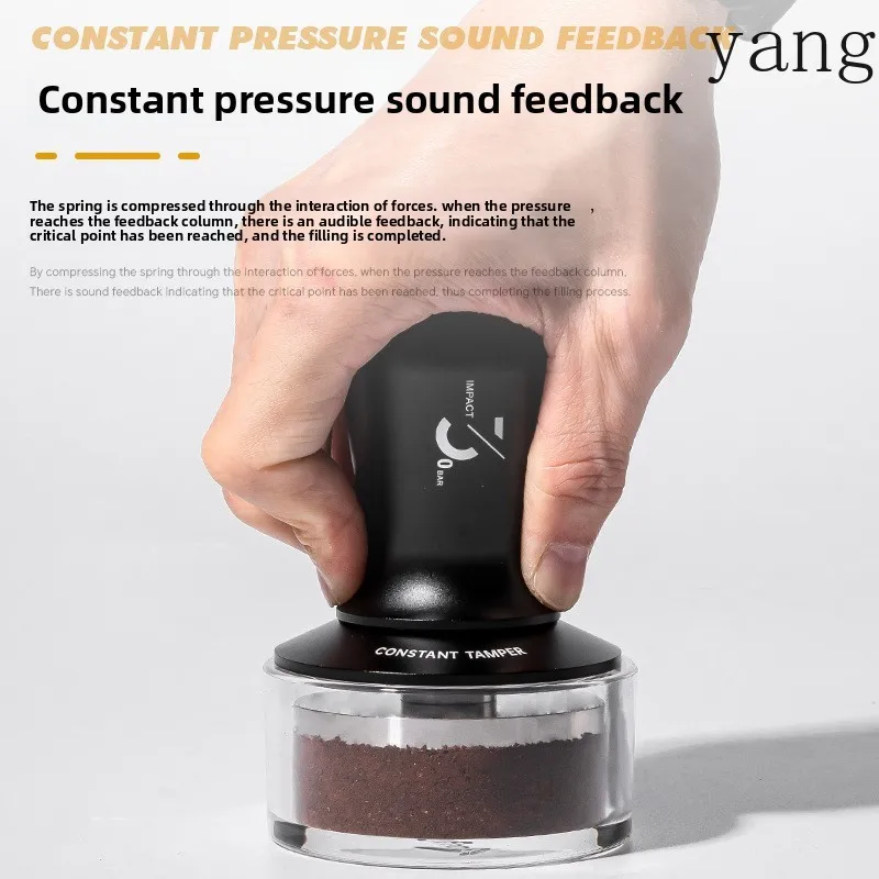 LMM coffee machine elastic impact powder press hammer aluminum alloy stainless steel horizontal constant force powder press