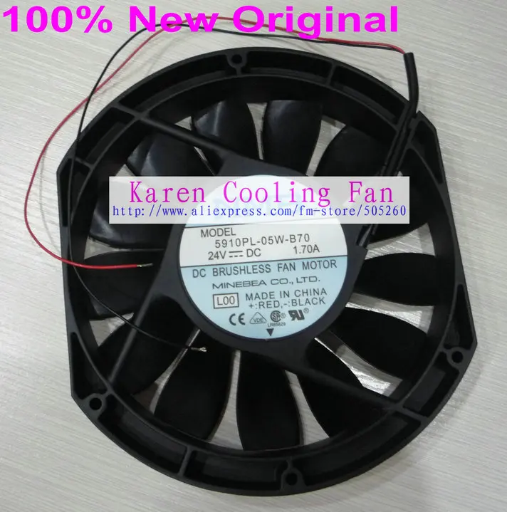 

NMB New Original 15CM 5910PL-05W-B70 15025 24v 1.7a Cooling Fan