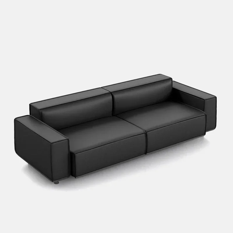 Nowoczesna sofa biurowa ze skóry PU Pokój czekania Luksusowa sofa meblowa i designerska kanapa Sofa biurowa