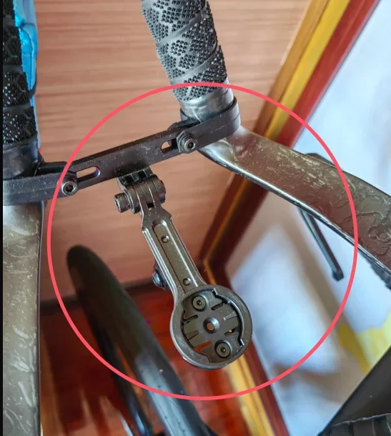 CNC Aluminium Bike Computer Mount for Fit Vision TFE Metron Pro Triathlon TT Handlebar for GOPRO Garmin Wahoo Bryton IGPS Giant