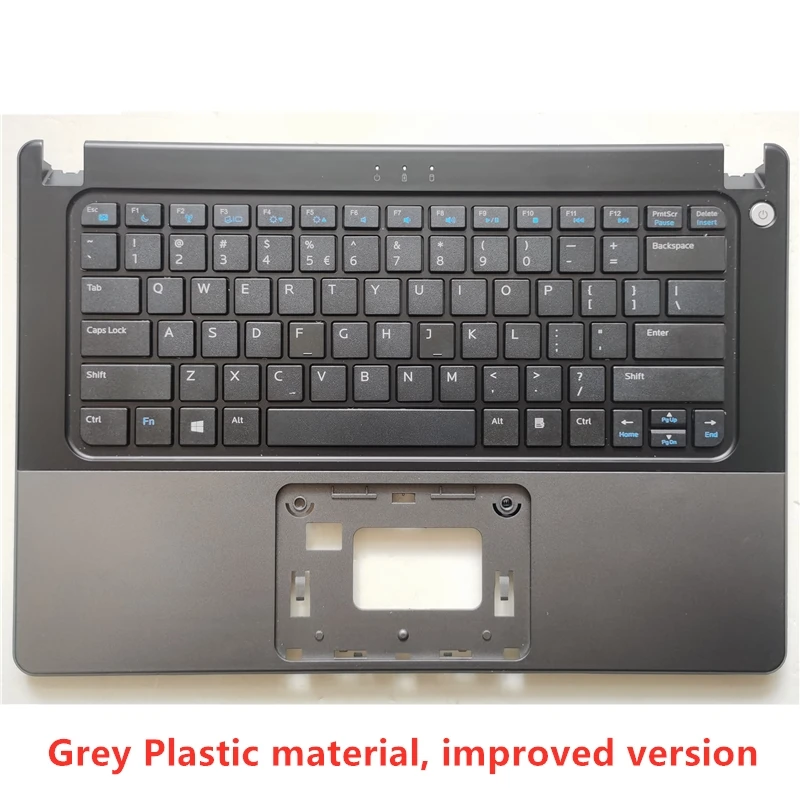 Imagem -05 - Teclado para Notebook Dell Vostro 5460 5470 5480 145439 P41g Palmrest Tampa Superior Base de Cobertura Inferior Novo