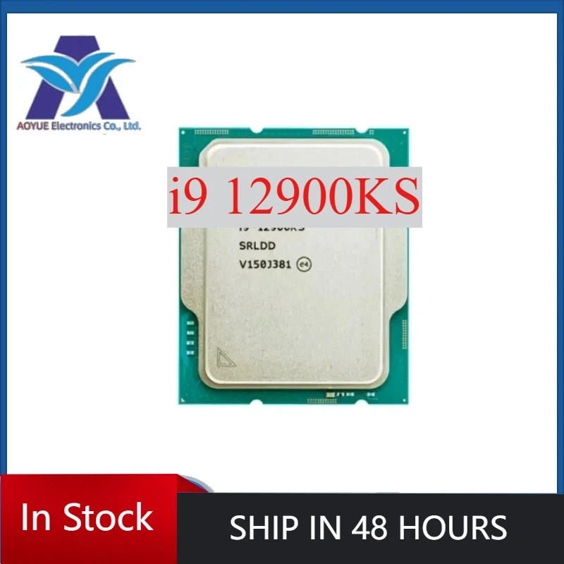 1pcs Perfect test Core i9-12900KS i9 12900KS 3.4GHz 16 Core 24 Thread CPU Processor 10NM L3=30M 150W LGA 1700 No Cooler