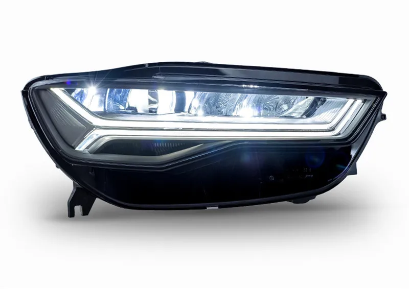 

Suitable for Audi A6L 12-18 headlight assembly modified LED matrix headlights full LED daytime running lights