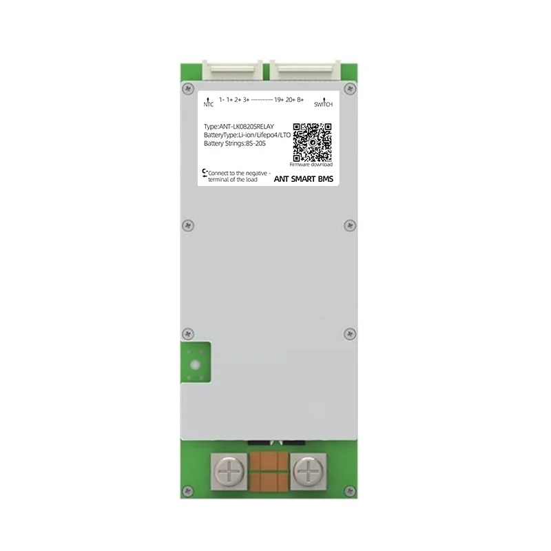 ANT BMS smart relay bms 8S to 20S For Lithium Battery With Bluetooth APP 400A relay Solution 16S 48V CAN RS485 GPS Same Port