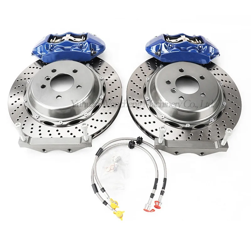 Modified Brake Caliper Aluminum Racing GT4 Brake Kit 4 Piston Rear Big Brake Kit