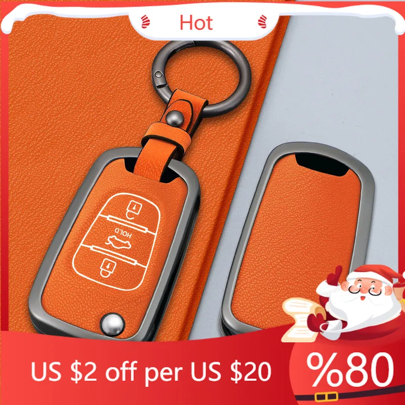 

Горячий металлический чехол для автомобильного ключа, брелок для Hyundai I20 I30 Ix20 Ix35 Elantra Accent для KIA Sportage Rio 3 Sou, внутренние наклейки