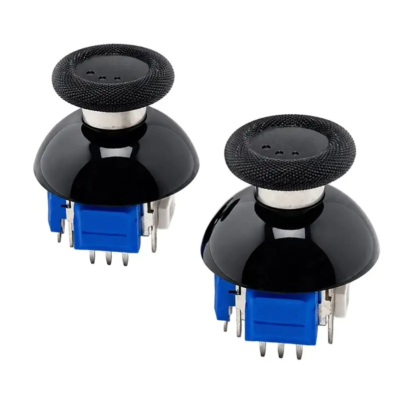 AAAEL-TMR Analog Stick TMR Joystick 2Pcs For PS5 Replacement Part 320 Adjustable Tension No Drift JT13-005