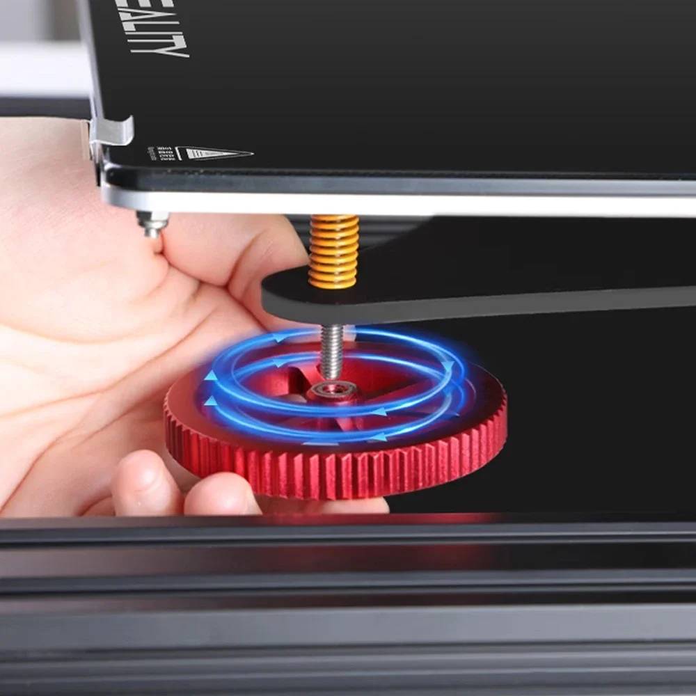 3D-Drucker-Heizbett-Nivellierungsset, Aluminium-Handdreh-Nivelliermutter + Federn + Silikonsäule, 18 mm, 16 mm, für Ender 3/Ender 5/CR-10 – Detail 5