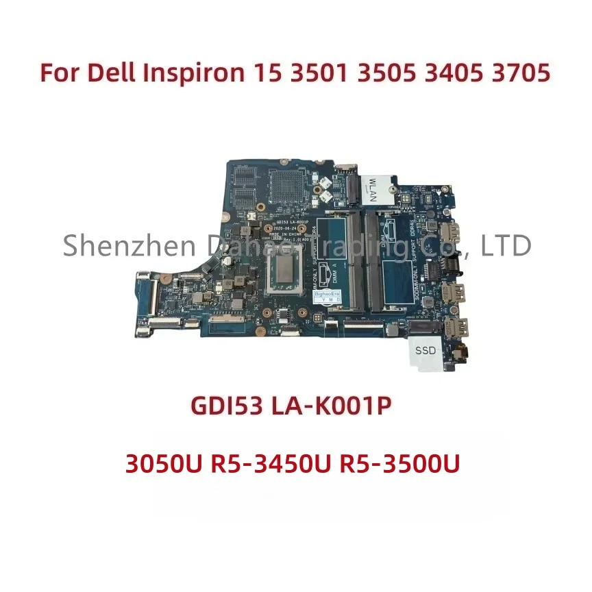 gdi53-la-k001p-for-dell-inspiron-15-3505-17-3705-laptop-motherboard-with-3050u-r5-3450u-cpu-uma-ddr4-cn-05hpx6-0gwd64