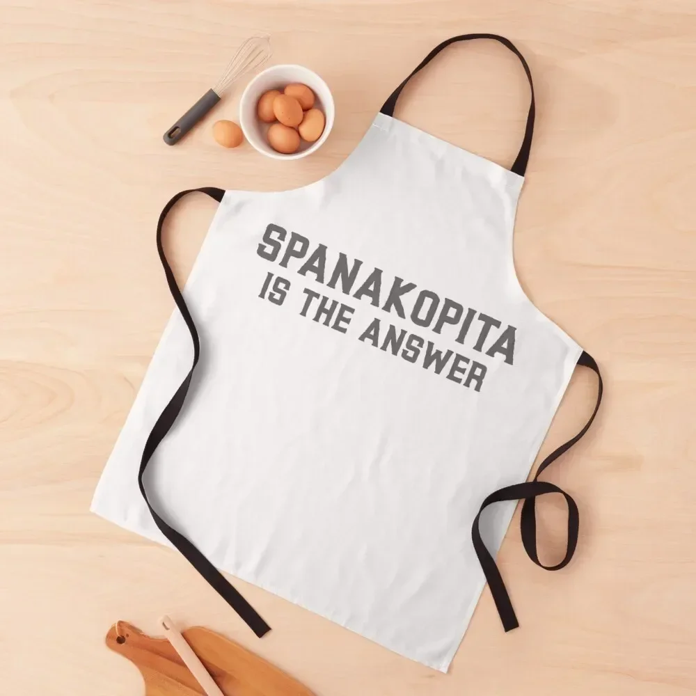 

Spanakopitas is the answer! Apron Manicurists Ladies kitchen item Apron