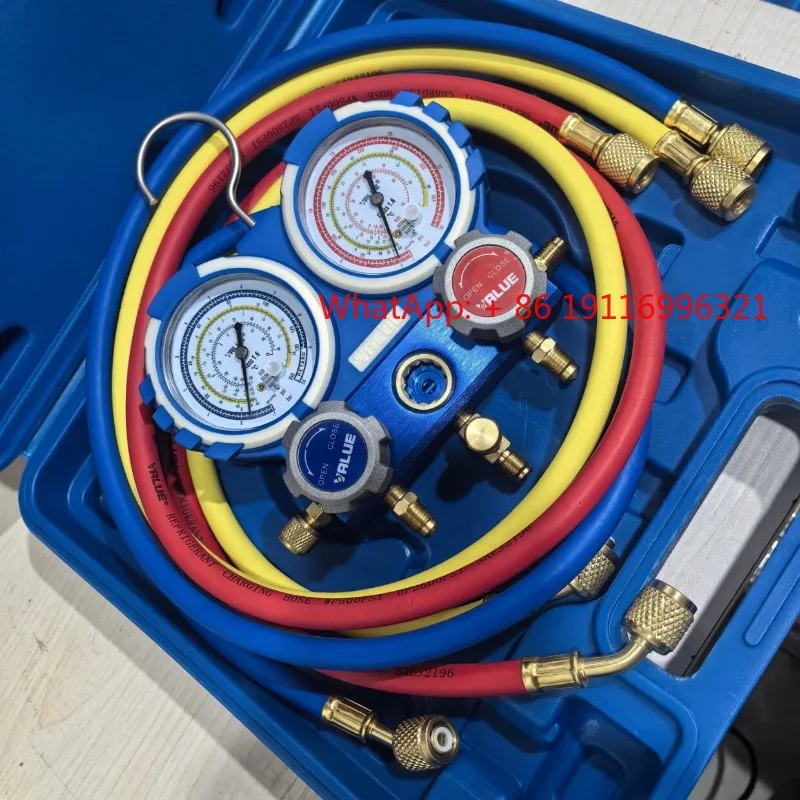 

VMG-2-R22-B dual meter R410A household air conditioner filled with snow refrigerant