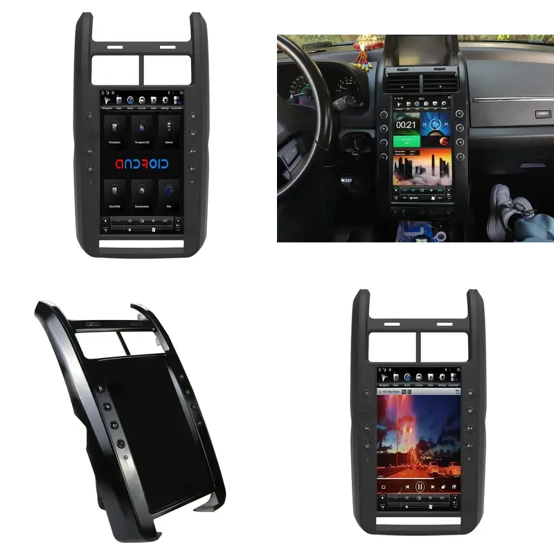 13.6 Inch Android Car Radio for Dodge Tour 2009-2010 Head Unit Stereo with Carplay Multimedia DVD Player GPS Navigation