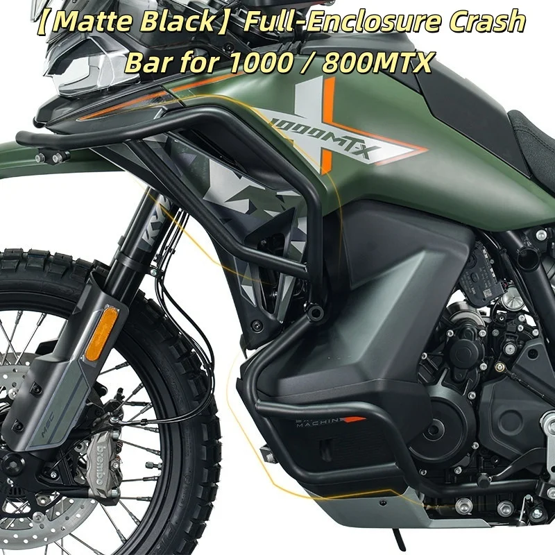 Crash Bar Fit for CFMOTO 1000MT X800MT‑X, Motorcycle Bumper Modification