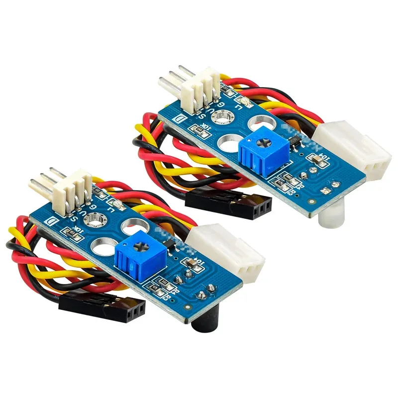 

Grayscale module Digital photoelectric line search photosensitive line patrol color recognition single channel grayscale sensor