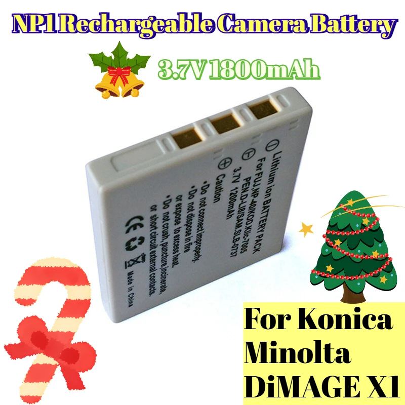 

NP1 Rechargeable Camera Battery 3.7V 1800mAh for Konica Minolta DiMAGE X1