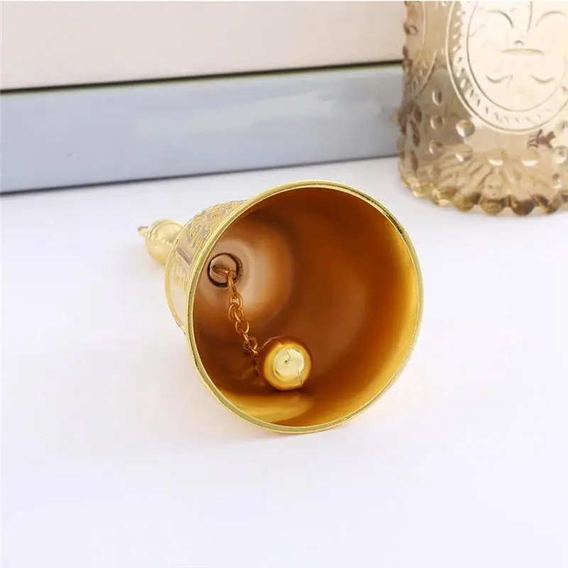 A69P-Hand Call Bell For Service Bell, Teacher Classroom Bell, Dinner Bell, Tibetan Bells
