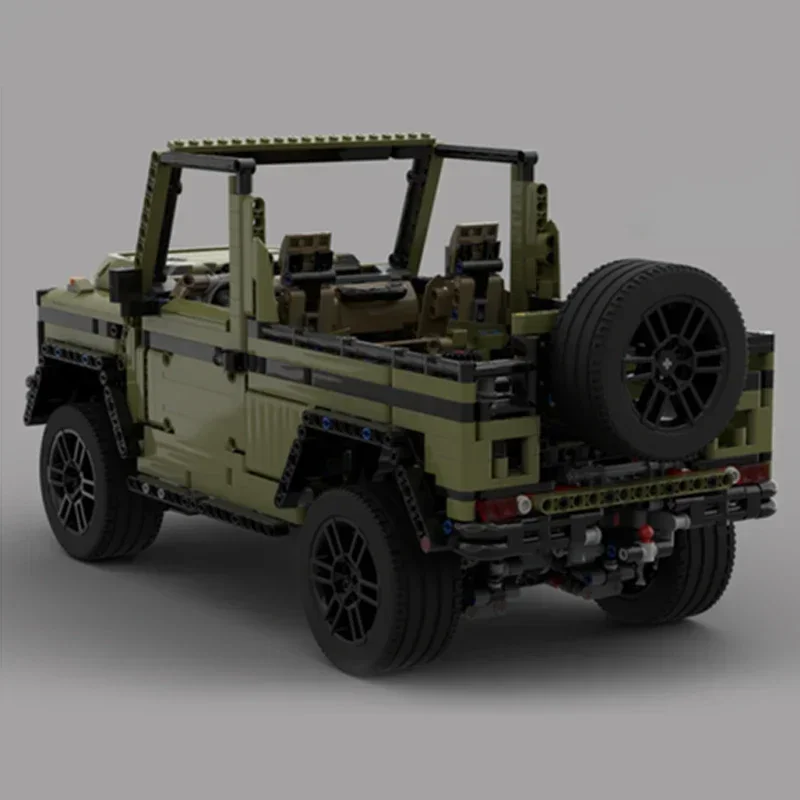 Moc Building Bricks Military Car Model Armored off-road Vehicle Technology Modular Blocks Gifts Toys For Children DIY Assembly