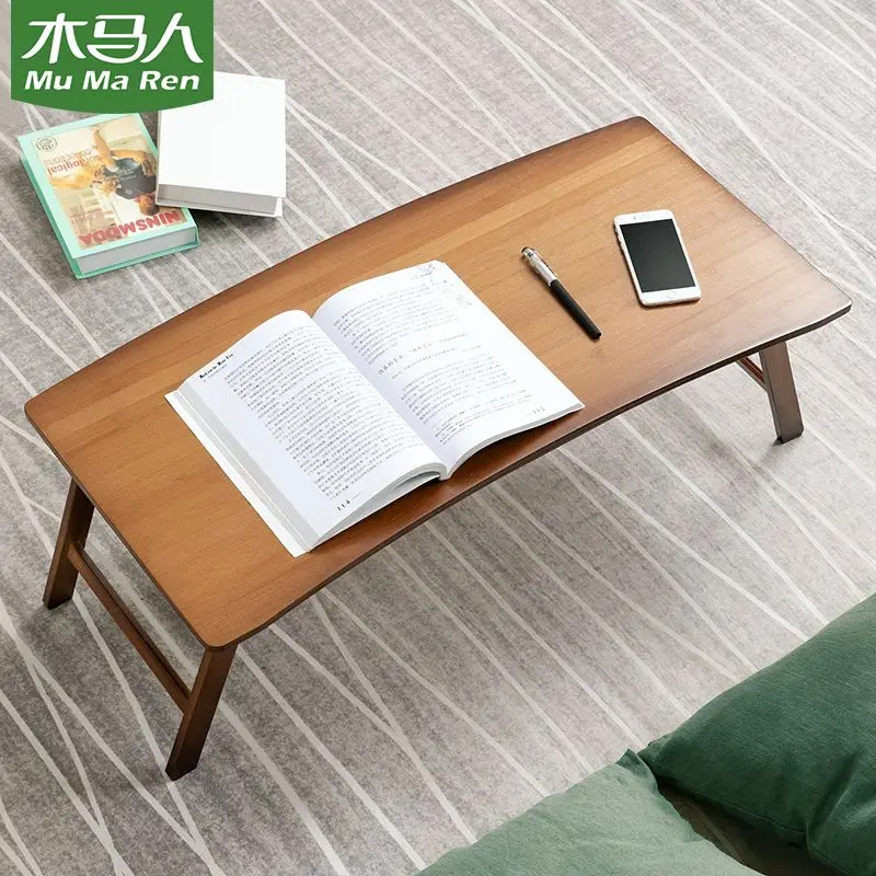 Natural Bamboo Foldable Laptop Desk Portable Adjustable Bed Table Tray For Sofa Couch Floor Working Reading Writing Adults Kids