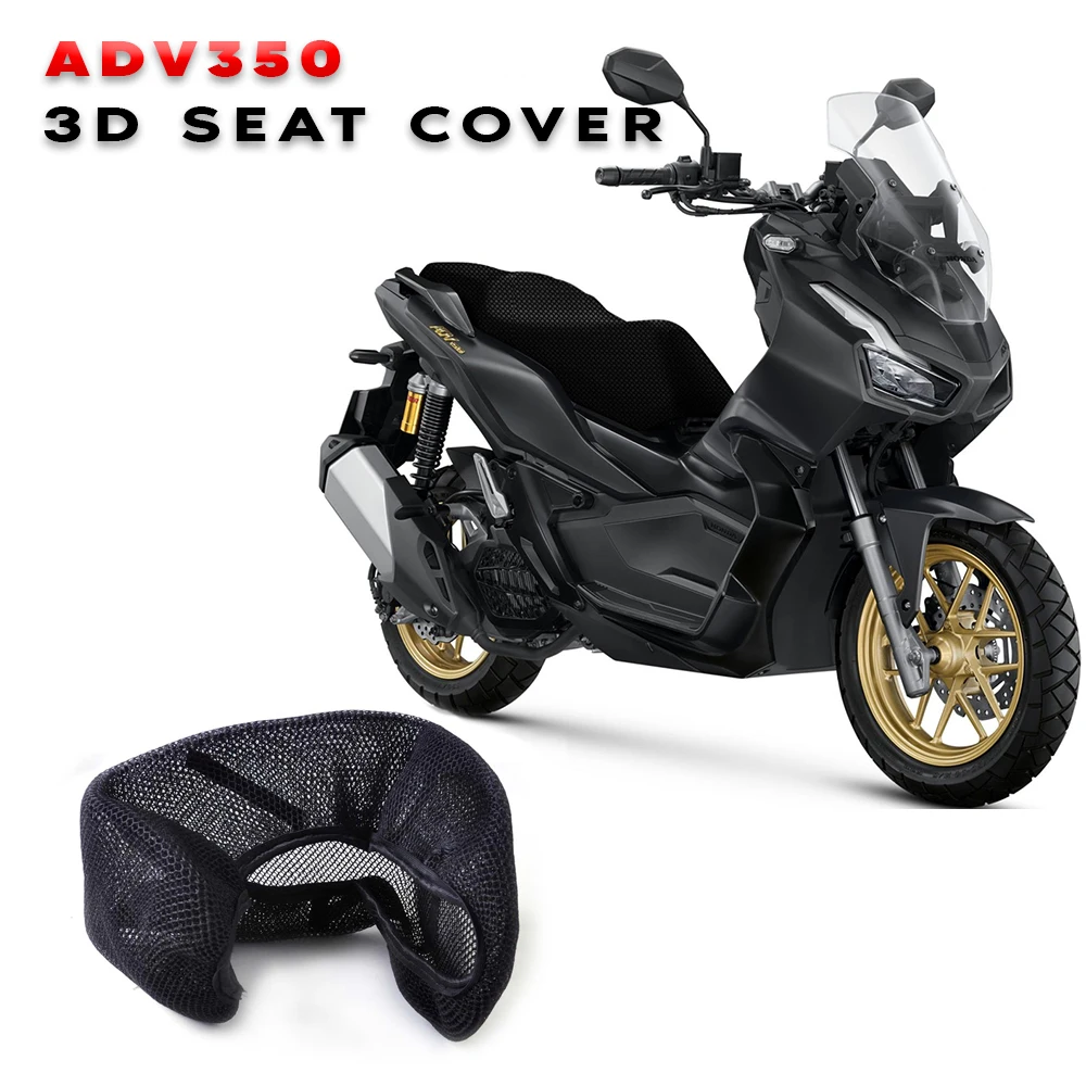 

Motorcycle Accessories 3D mesh elasticity Protecting Cushion For Honda ADV350 ADV 350 2022 Seat Cover Nylon Fabric Saddle