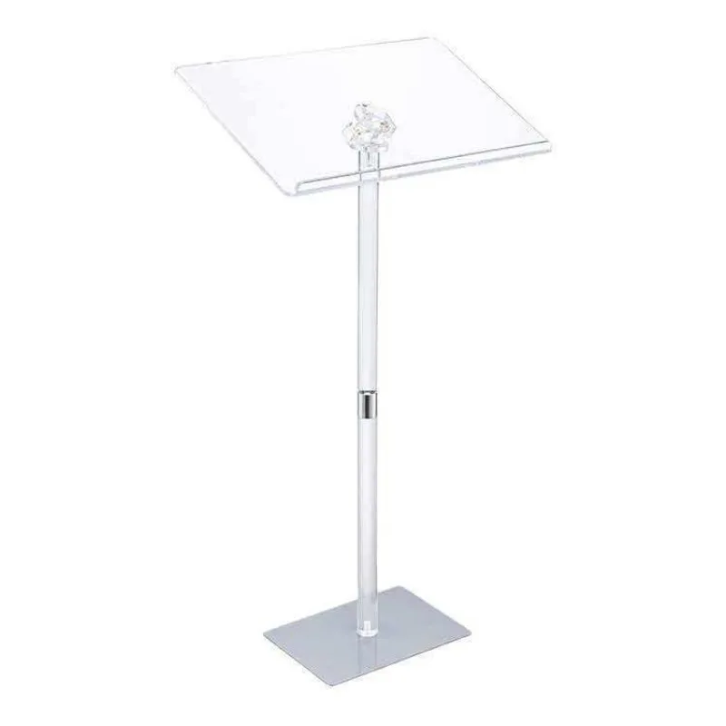 Acrylic lectern, guest desk, conference host desk, wedding master desk, transparent light podium, plexiglass