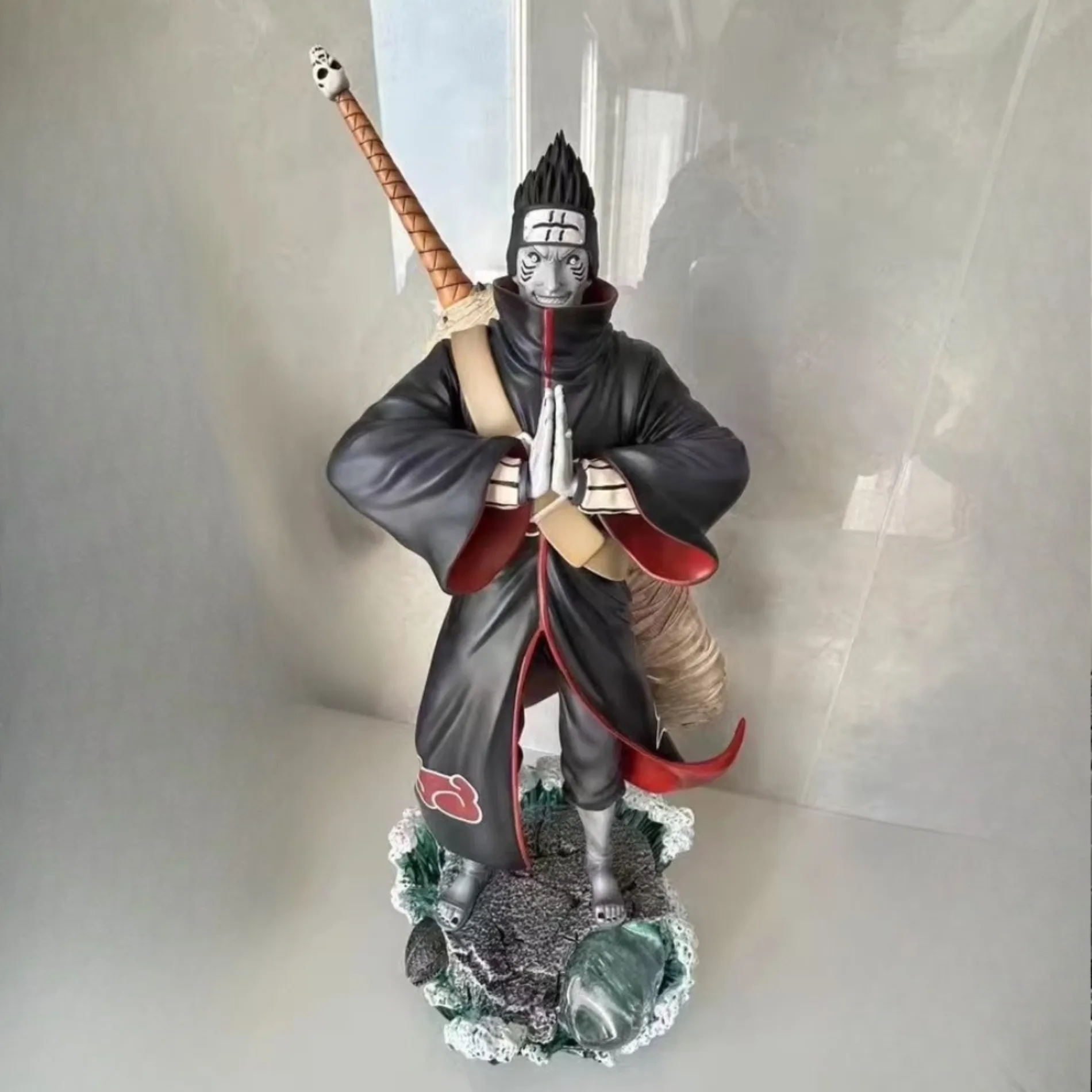 1/6 Naruto Hoshigaki Kisame Akatsuki Anime Figuur Perifere Hars Staande Houding Standbeeld Versieren Ornamenten Verjaardagscadeau Speelgoed