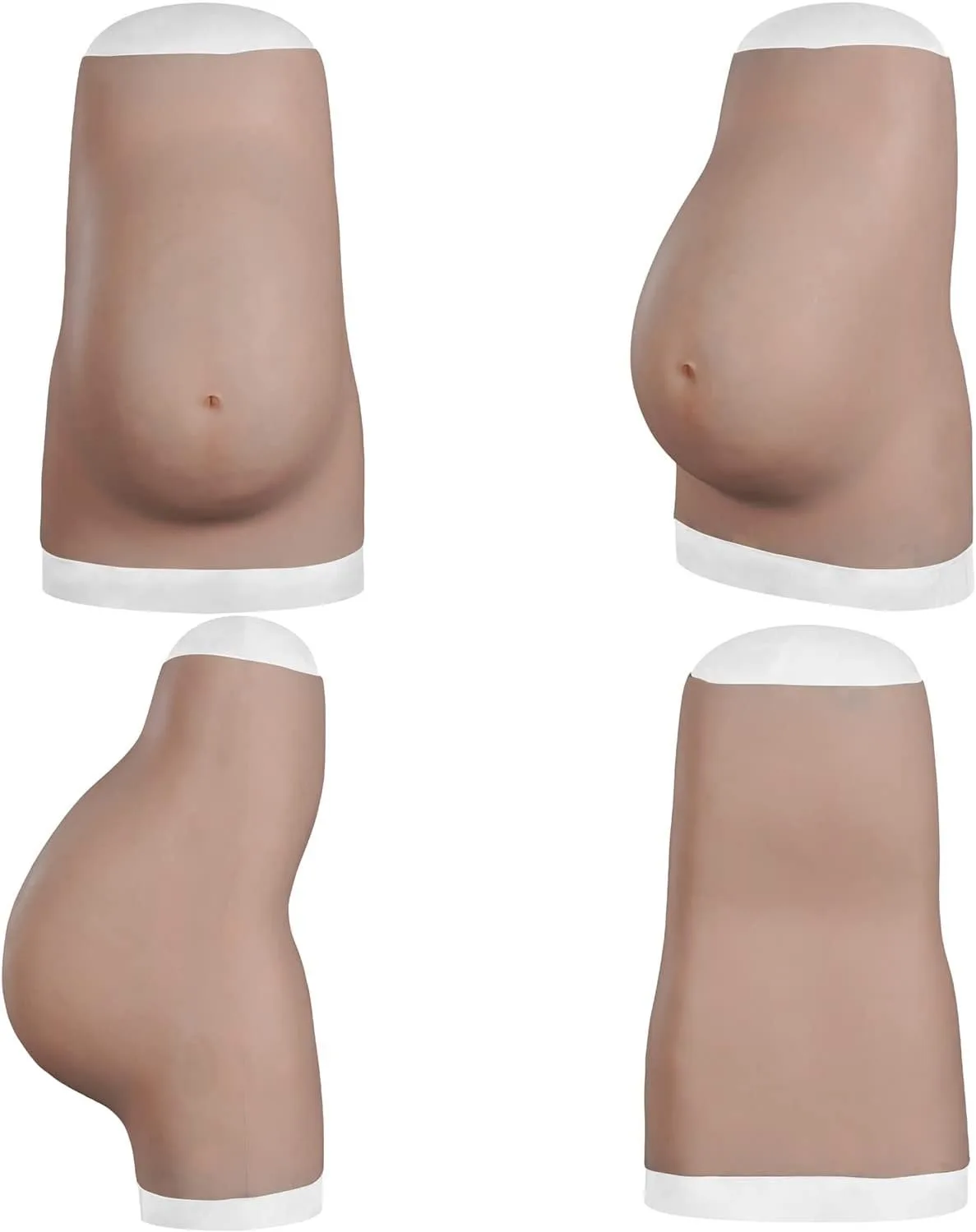 Upgraded Version Pregnant Woman's Belly Silicone False Belly False Pregnancy Surrogacy Photo Actor Performance Props