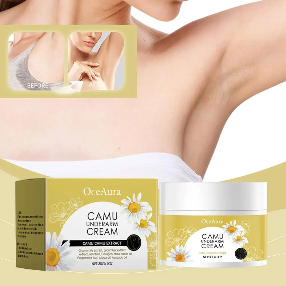 فيتامين C كريم تبييض البشرة كريم تفتيح البشرة للرقبة الإبط الكوع الفخذ الداخلي والركبتين ، تحسين بلادة تحت الإبط I1H8