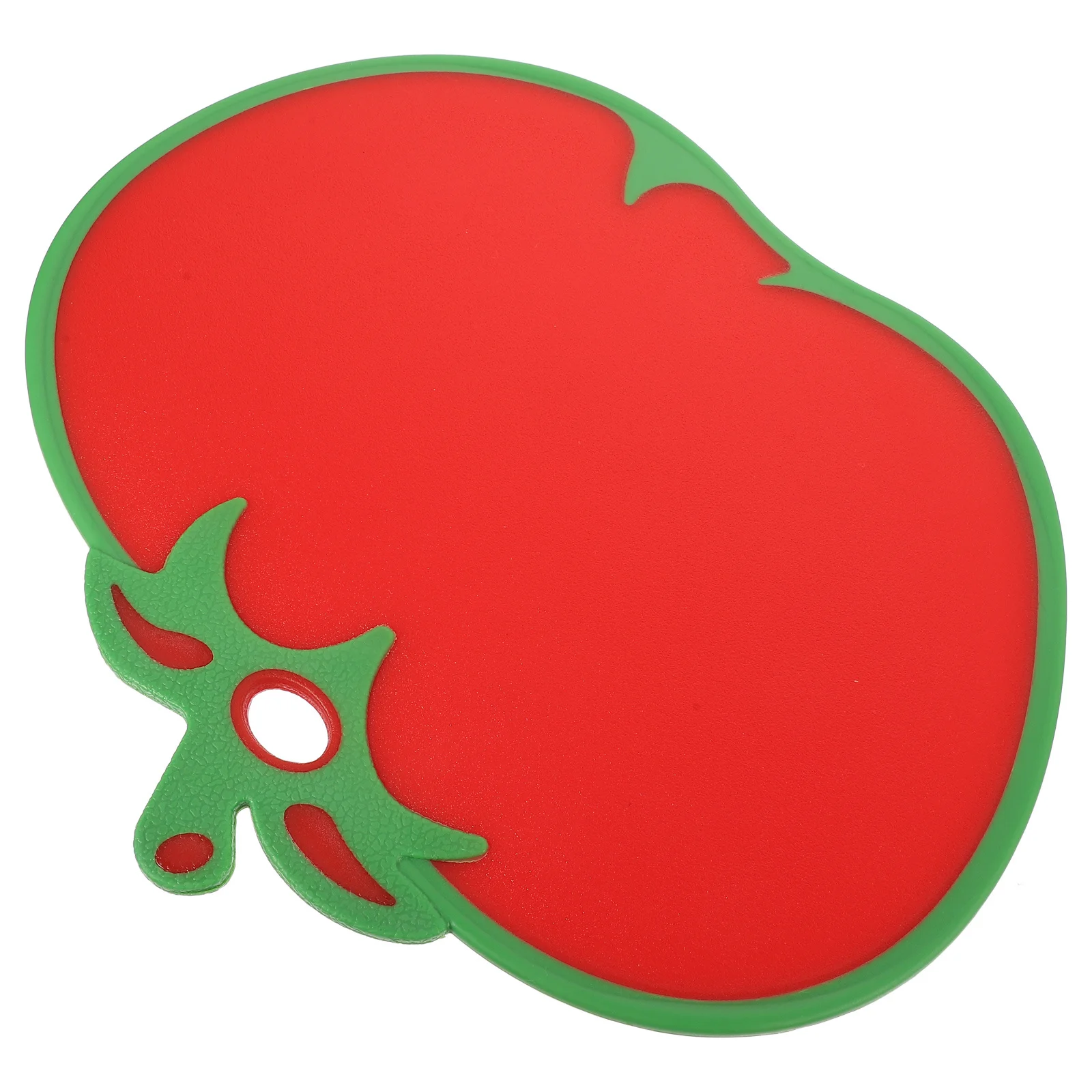 

Tomato Shaped Integrated Cutting Board Plastic Kitchen Tool Food Chopping Mat Heat Resistant Hanging Storage Easy to