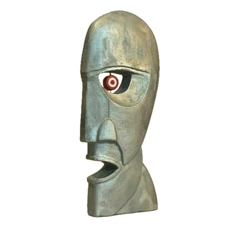 

Bookends Bookstand Sculpture Bookshelf Human Face Resin Decor Peeping On The Bookshelf Terror Style Sculpture Bookshelf Deco