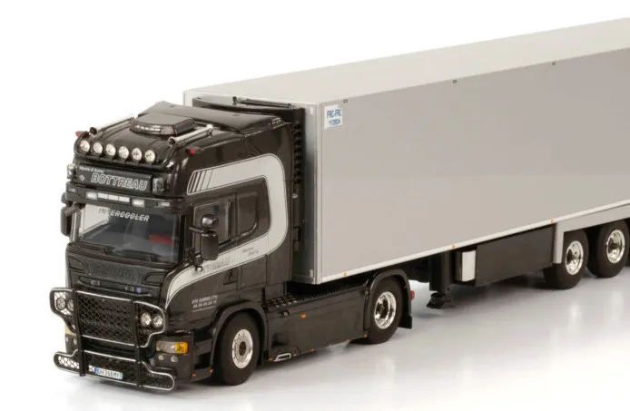 

Alloy Model Toy 1:50 Scale WSI Sca-nia 4X2 BOTTREAU,Cold Chain Container Delivery Truck Vehicle Diecast Toy Model 01-3620