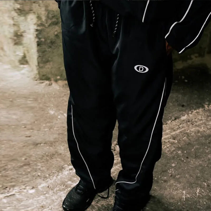 

Ins trendy brand printed pants for spring and autumn casual hip-hop sports long pants for trendy men