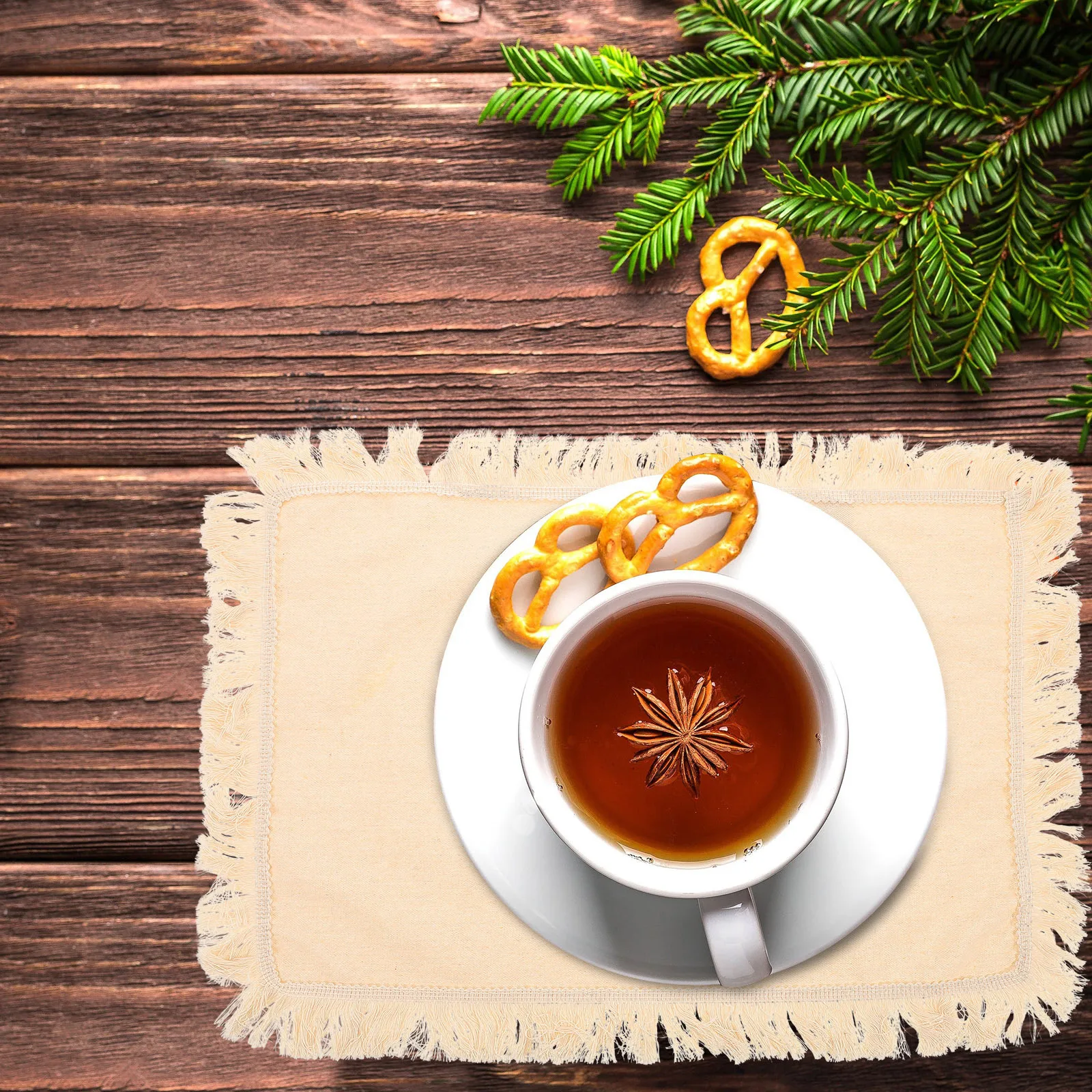 

Cotton Linen Placemat Nordic Style Heat Resistant Dining Mat 45x30cm Washable Table Mat Dining Room Decor Washable Placemats