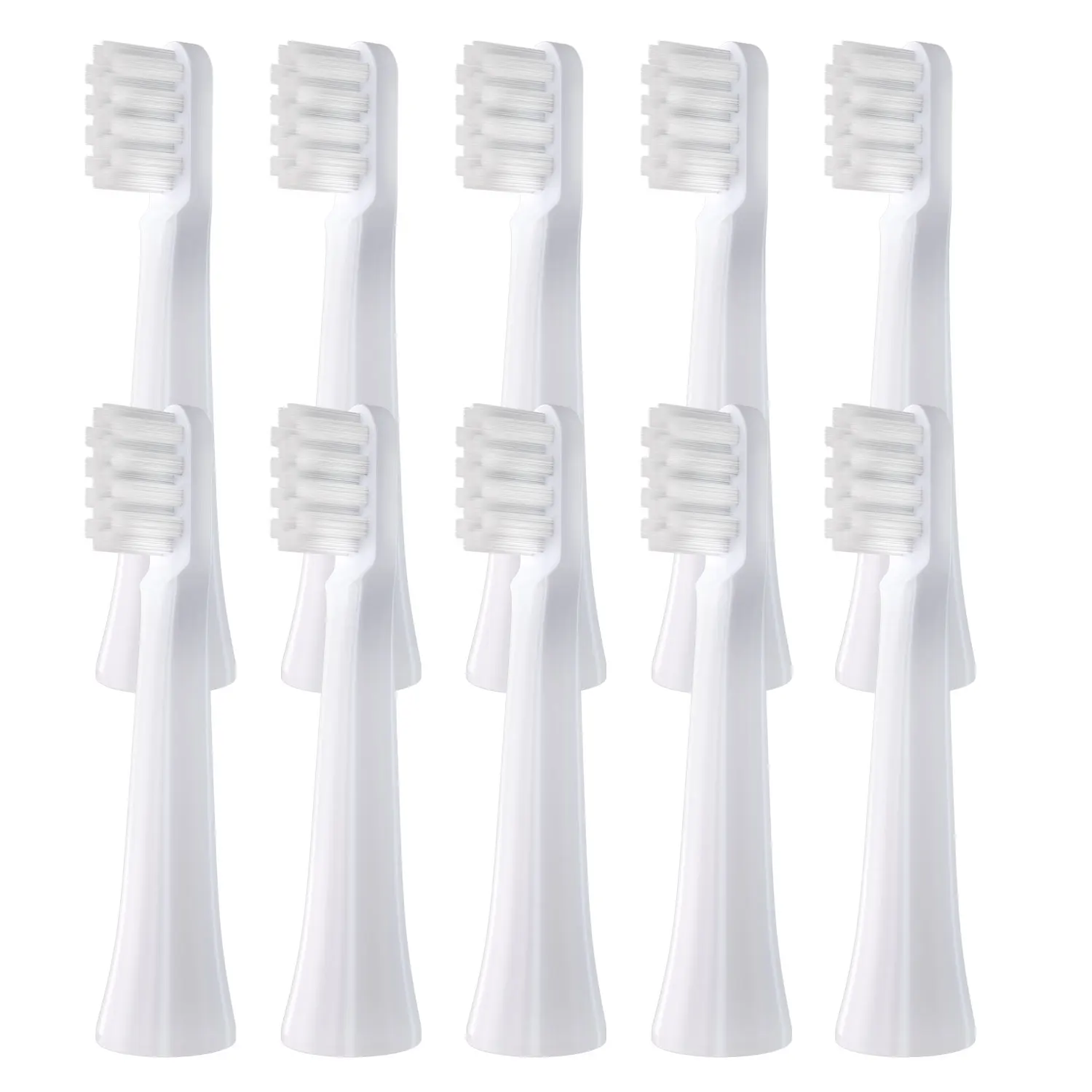 10PCS For XIAOMI MIJIA T100 Replacement Brush Heads Sonic Electric Toothbrush Vacuum DuPont Soft Bristle Suitable Nozzles