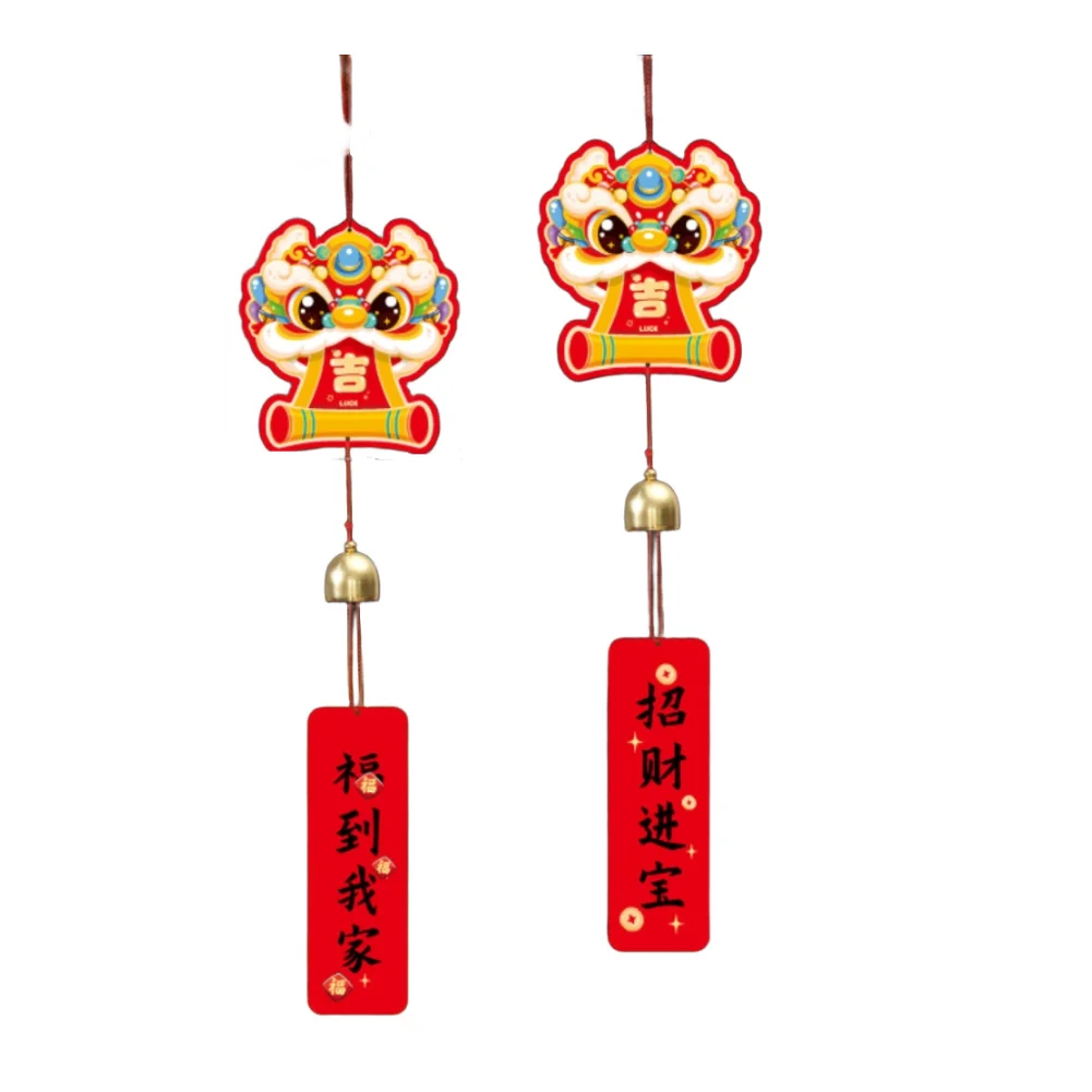 Chinese New Year Horse Year Wind Chime Pendant for Indoor For Home Decorations Paper Material Spring Festival Use