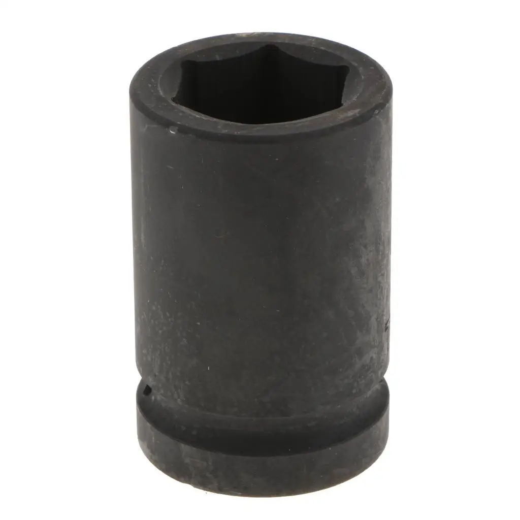 Double Deep 6 Point Single Hex Impact Socket Alloy Drive Ratchet Wrench Tool for Workshop Use