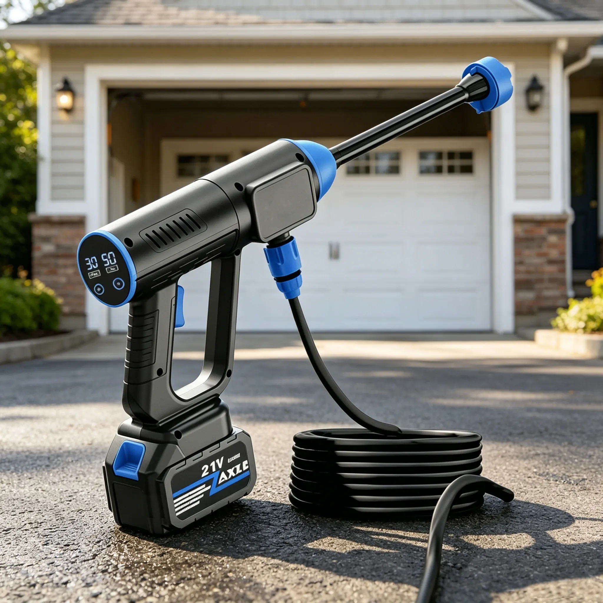 Premium Brushless Rechargeable Pressure Washer With Complete Accessories CE & RoHS Certified