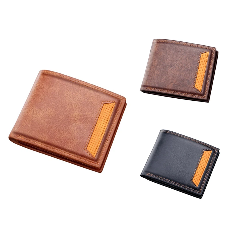 Wallet For Men Wallet Men's Wallet Short Wallet Leather Wallet Men Men's Leather Wallet Purse Men