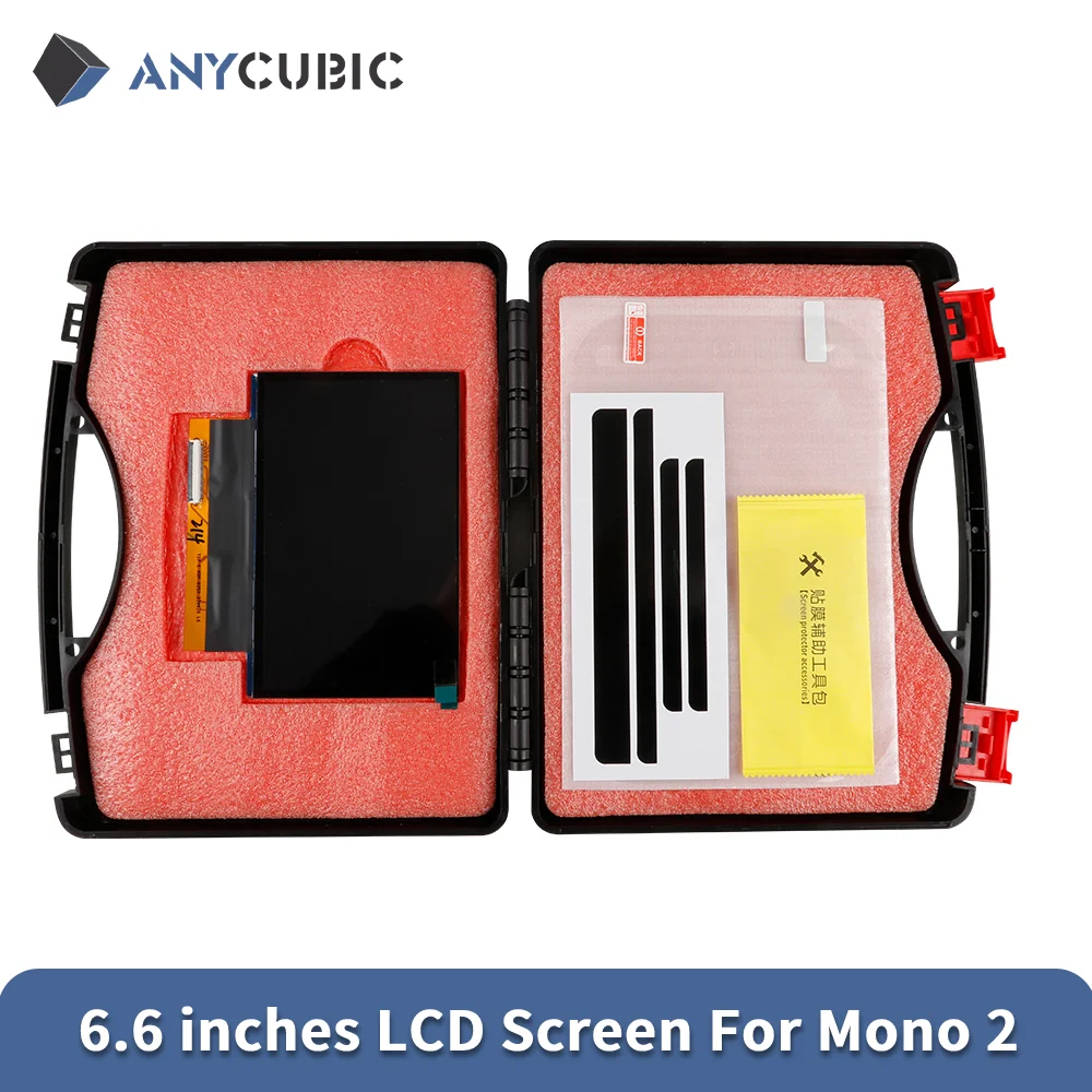 ANYCUBIC Photon Mono 2 Monochrome  6.6 inch LCD Screen For LCD 3D Printer Mono 2 LCD Screen