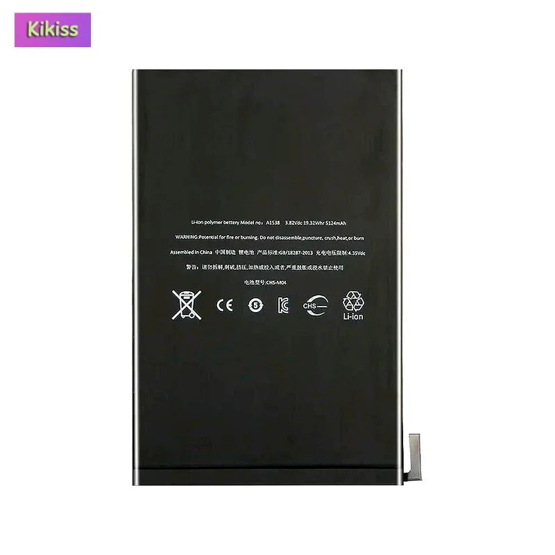 Replacement Tablet Battery For Apple iPad mini 4 mini4 A1538 A1546 A1550 mini4 5124mAh