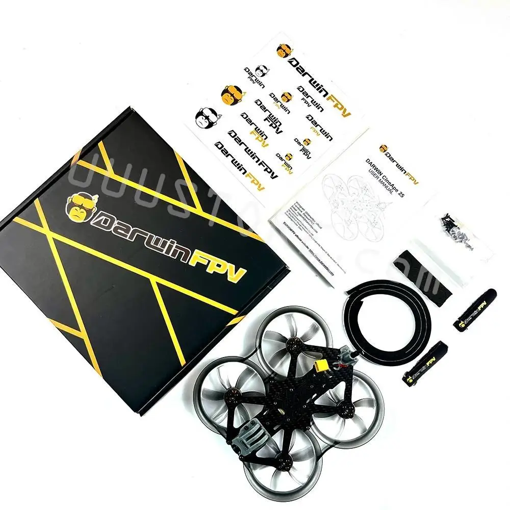 DarwinFPV-Drone CineApe 25 4S Cinematic Whoop, analogique/AVATAR, MINI HD 112, moteur 3600KV, FPV Racing RC, PNP/BNF, 1504mm