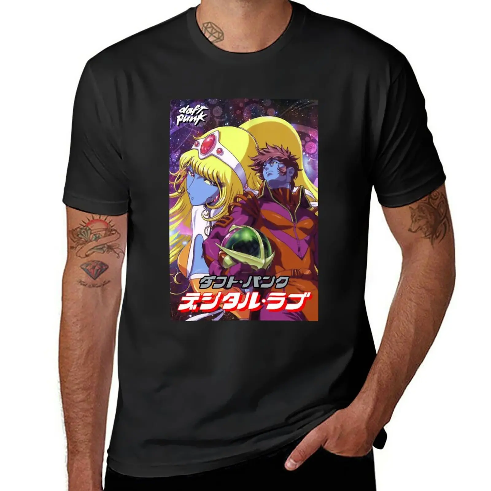 

New interstella 5555 poster T-Shirt Short sleeve summer top new edition t shirt quick-drying t-shirt slim fit t shirts for men