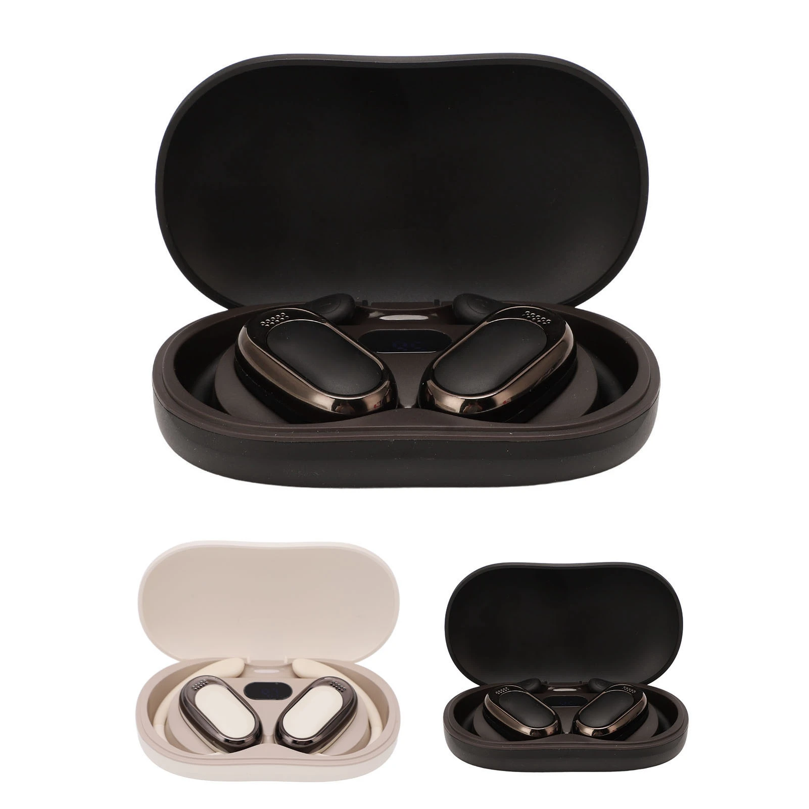 سماعات أذن مترجم اللغة مكالمة هاتفية في الوقت الحقيقي بلوتوث 5.4 144 لغة سماعات أذن لاسلكية للأعمال