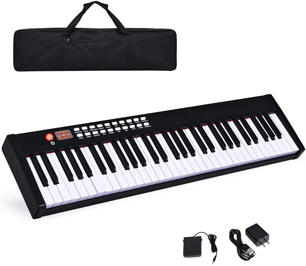 

Toy Electronic Organ Musical instrument electronic organ adult children 61 keys standard piano