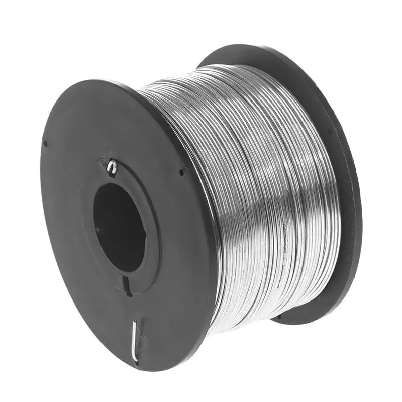 Ensemble de 1/2/3 pièces de fil d'attache de barres d'armature de 0.8mm de diamètre, longueur de 110m pour la liaison mécanique, fil de liaison de renfort en acier