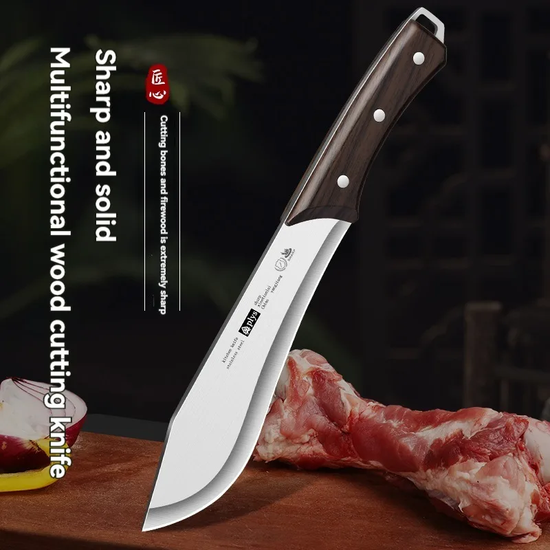 1pc household multifunctional knife special knife for chopping bone, chopping pork bone ribs knife, stainless steel knives