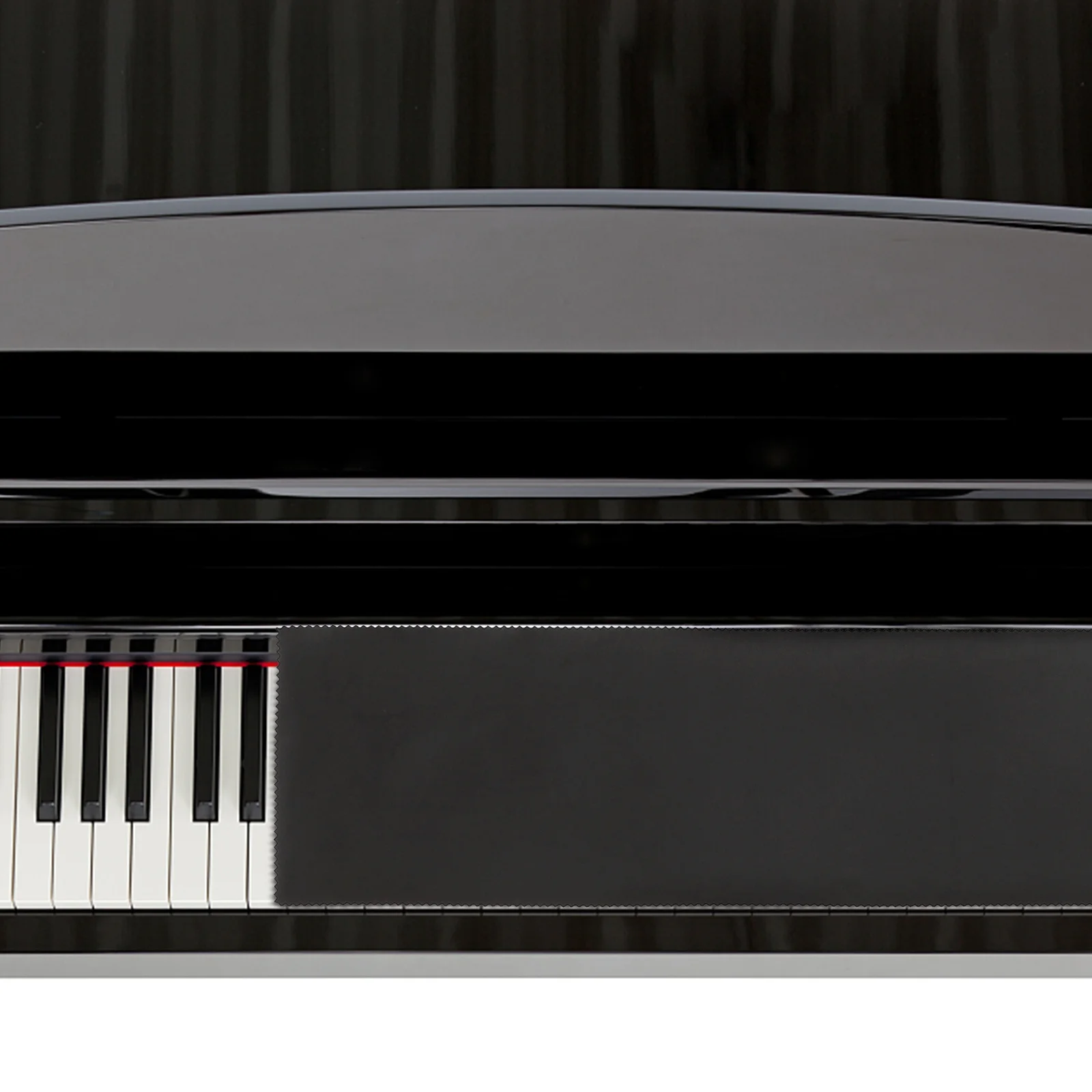 

Foldable Piano Keyboard Cover 88-Key Anti-Scratch Dust Resistant Cloth Lightweight Breathable Protection for
