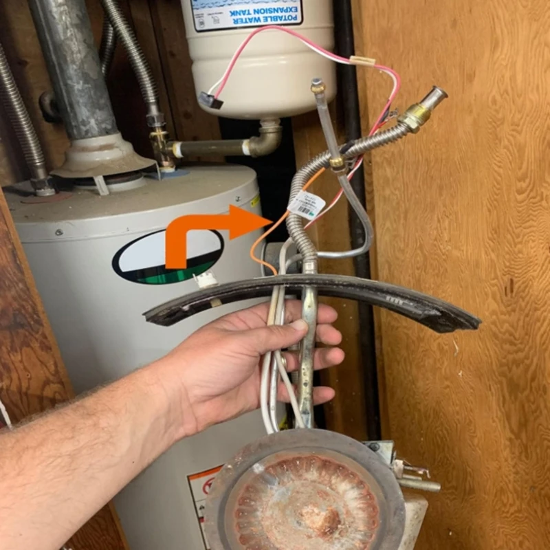 Conjunto termopilha a gás para caldeiras aquecedor água a gás Conjunto aquecedor água substituição