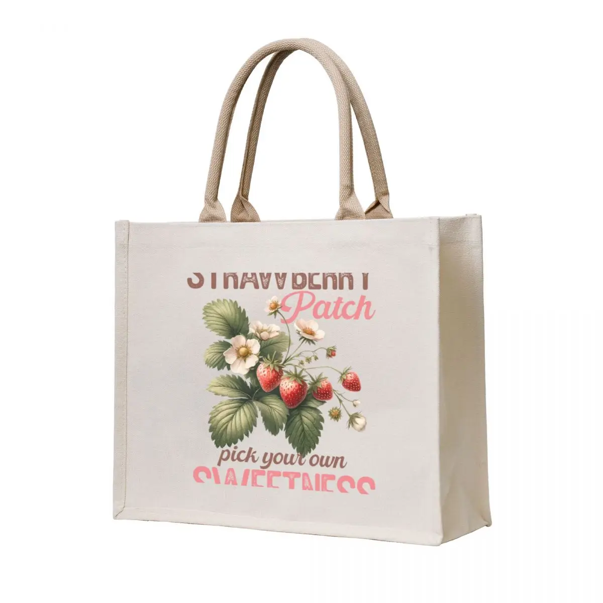

Strawberry Sweetness Tote Bag bag for beach female bag hand