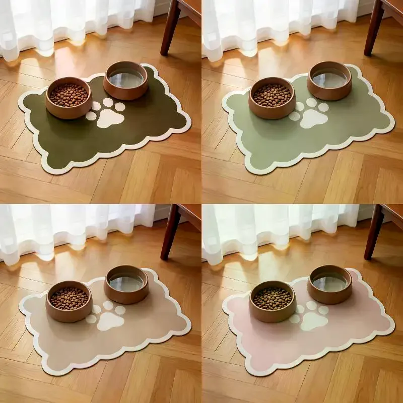 Food Storage Dog - Tapete Absorvente Impermeável para Alimentação de