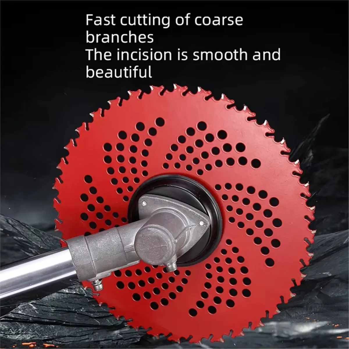 

(CNIM) 9-дюймовый круглый нож для газонокосилки с 36 зубьями, закаленная режущая головка, быстро удаляет сорняки и ветви, для обрезки сада